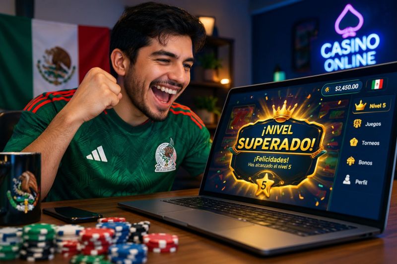 Bono por ascenso de nivel en casinos en línea de México: qué es y cómo funciona