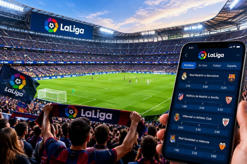 Apuestas LaLiga en México: guía analítica y sin mitos