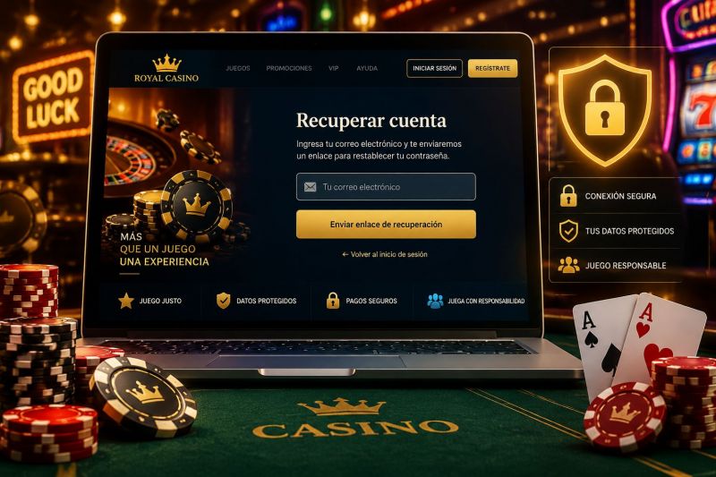 ¿Cómo recupero mi contraseña? Guía para casinos online en México